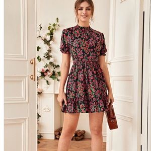 Shein floral dress